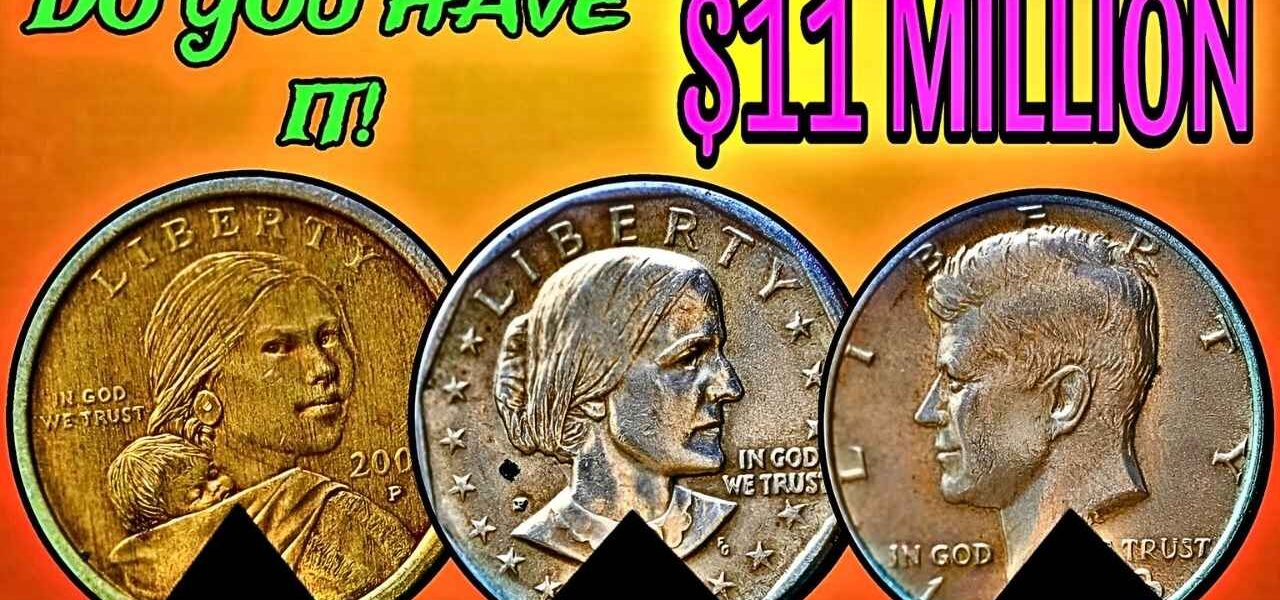 Rare Million-Dollar U.S. Coins: Kennedy Half, Sacagawea & Susan B. Anthony Explained